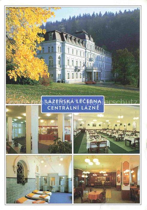 MARIANSKE LAZNE Marienbad CZ Kurhotel Centralni Lazne