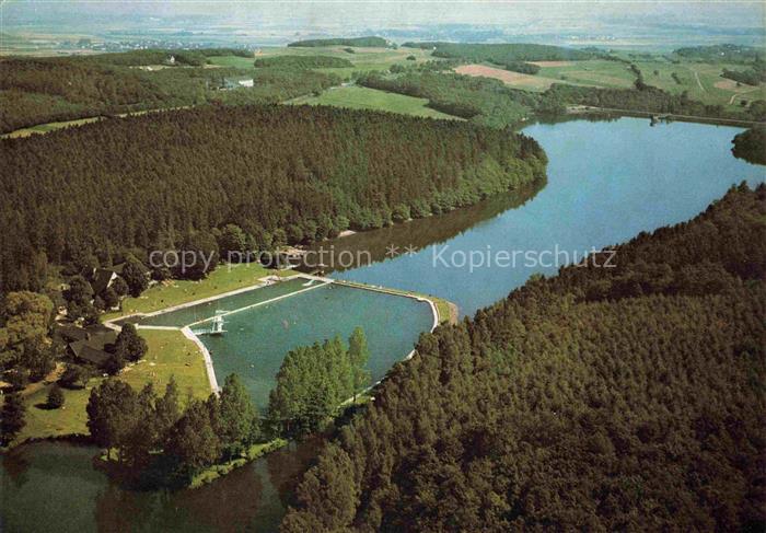 Kirchheim Euskirchen NRW Steinbachtalsperre Gaststaette Jugendheim Landschaftspa