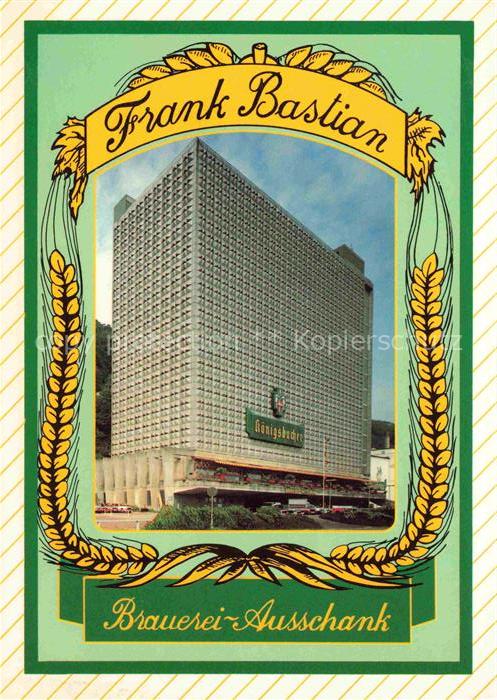 KOBLENZ  Rhein Brauerei-Ausschank Frank Bastian