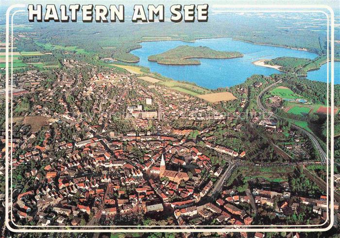 Haltern See Recklinghausen NRW Fliegeraufnahme