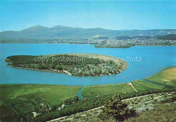 Ioannina Jannine Epirus Greece Panorama Island