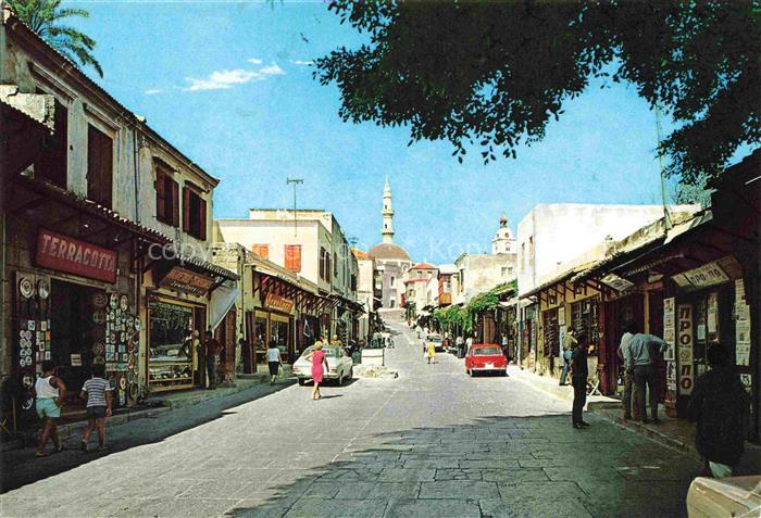 RHODOS Rhodes Greece Altstadt