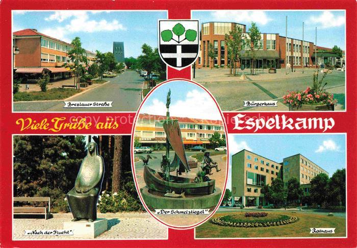 Espelkamp Minden-Luebbecke NRW Breslauer Strasse Buergerhaus Nach der Flucht Sta