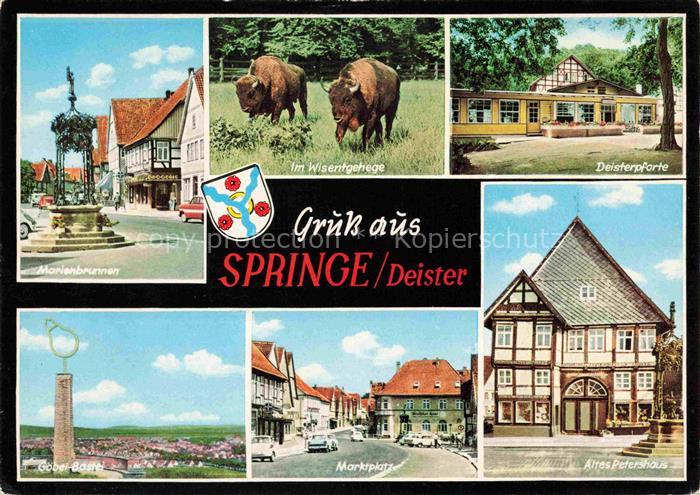 Springe Deister Hannover Marienbrunnen Wisentgehege Deisterpforte Goebel-Bastei