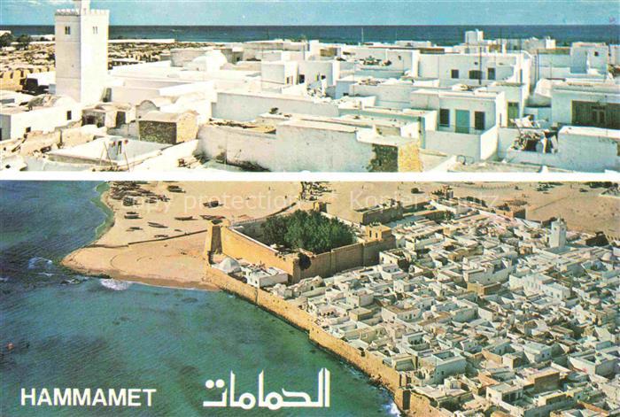 Hammamet Tunesie Panorama Luftaufnahme