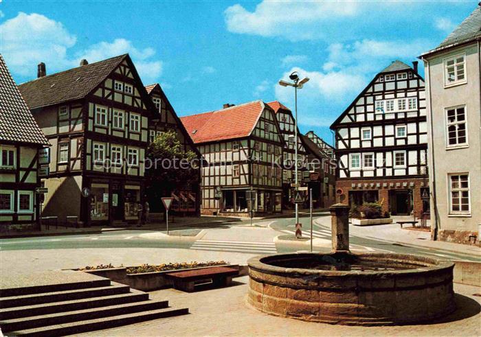 Korbach Corbach Waldeck Hessen Rathausbrunnen