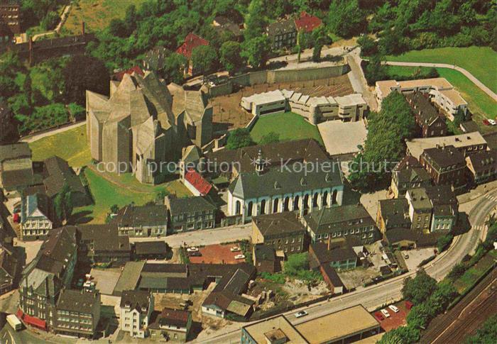 Neviges Velbert NRW Neue Wallfahrtskirche mit Pilgerzentrum Architekt Prof. G. B
