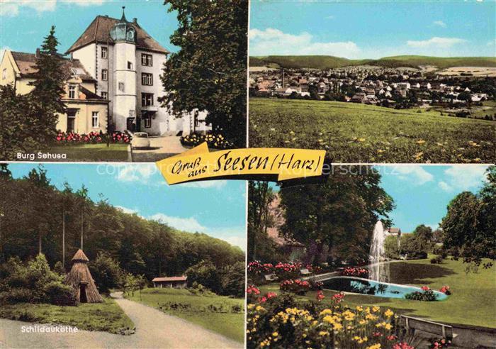 Seesen Harz Burg Sehusa Schildaukoethe Panorama Park