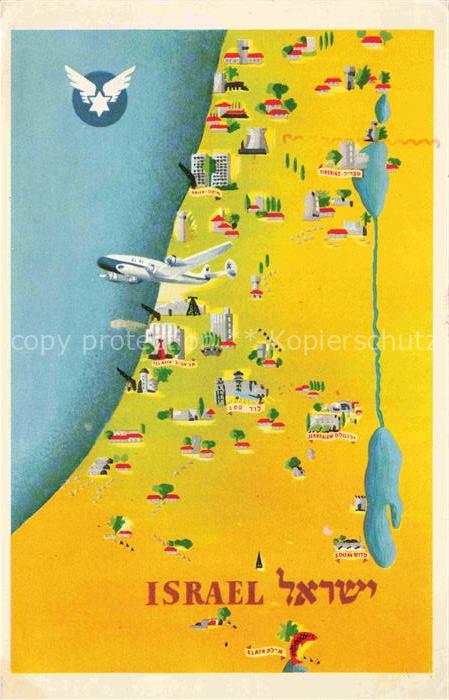 Israel Landkarte