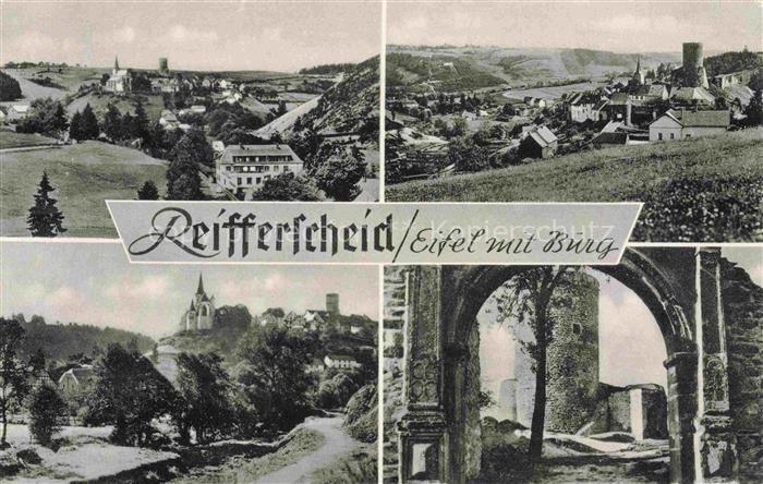 Reifferscheid Eifel Panorama Burg