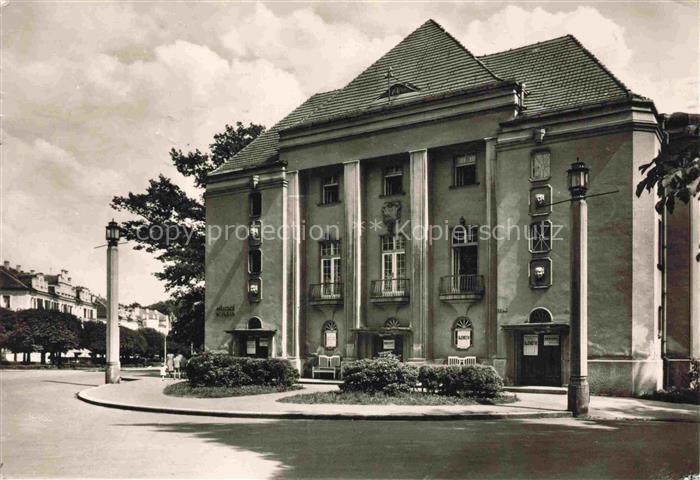 FRANTISKOVY LAZNE Franzensbad Boehmen CZ Divadlo Theater