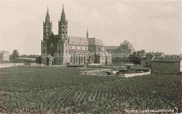 WORMS Rhein Liebfrauenkirche