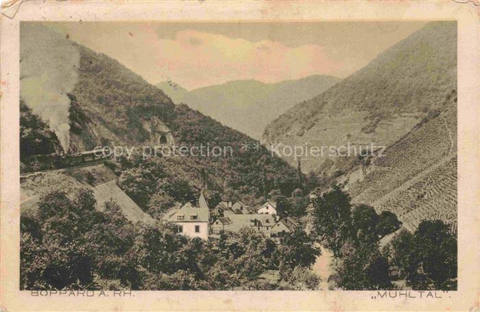 Boppard Rhein Rheinland-Pfalz Panorama Muehltal