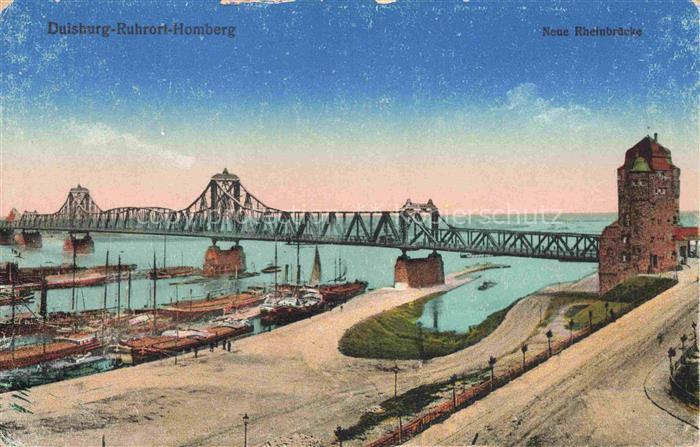 Homberg DUISBURG Niederrhein Neue Rheinbruecke