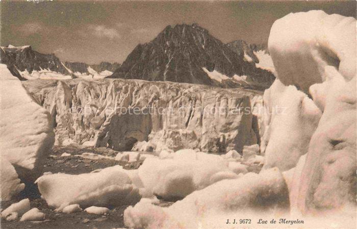 Gletscher Glacier Glaciar Ghiacciaio-- Lac de Meryelen