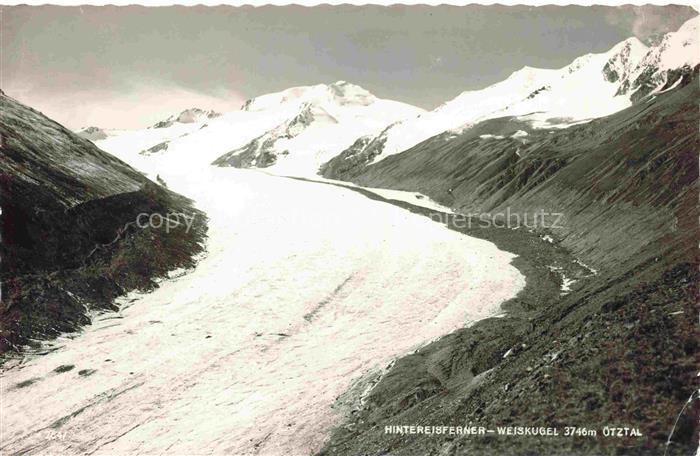 Gletscher Glacier Glaciar Ghiacciaio-- Hintereisferner Weiskugel Otztal