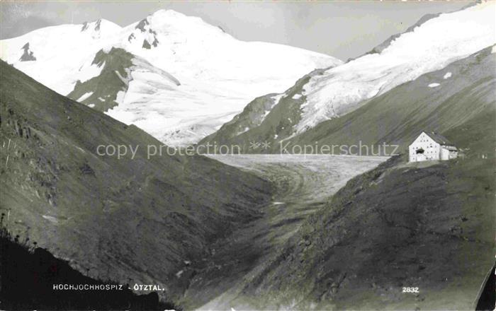 Gletscher Glacier Glaciar Ghiacciaio-- Hochjochhospiz Otztal