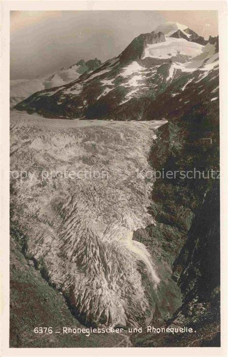 Gletscher Glacier Glaciar Ghiacciaio-- Rhonegletscher Rhonequelle