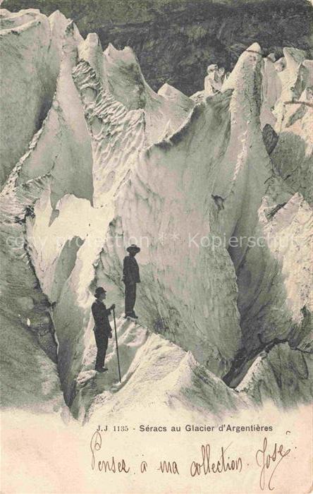 Gletscher Glacier Glaciar Ghiacciaio-- Seracs d Argentieres