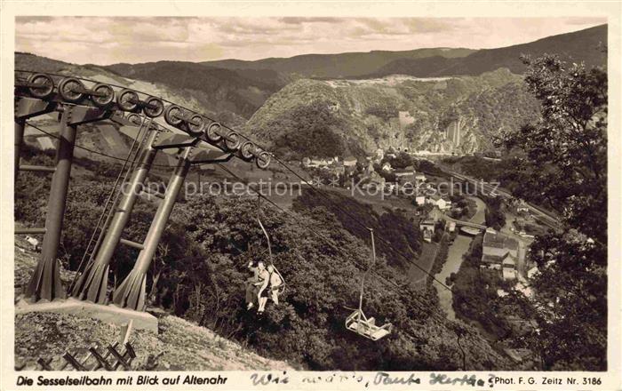 Sessellift Chairlift Telesiege Altenahr