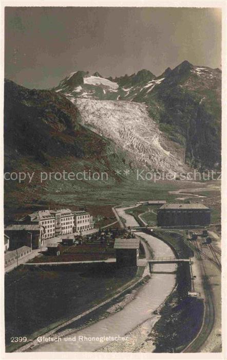 Gletscher Glacier Glaciar Ghiacciaio-- Rhonegletscher