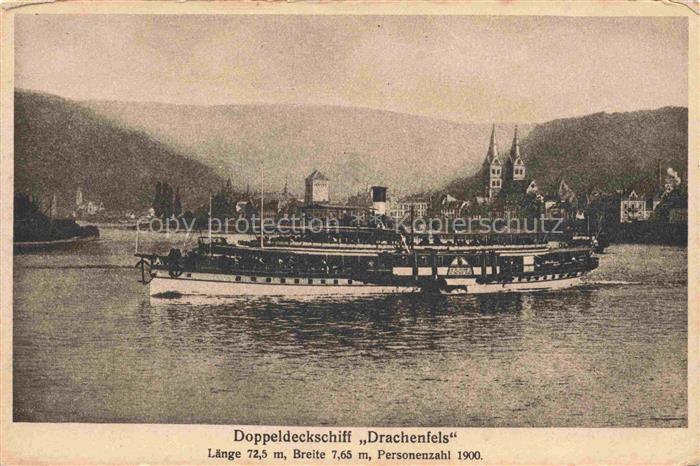 Dampfer Seitenrad Doppeldeckschiff Drachenfest Koeln Duesseldorf Rhein