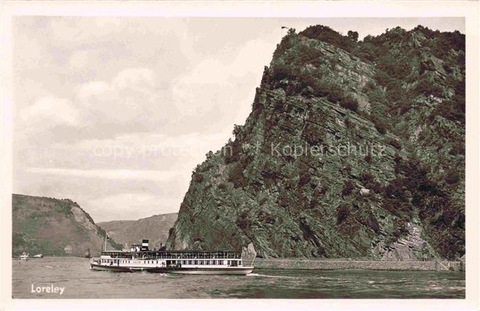 Dampfer Seitenrad Loreley