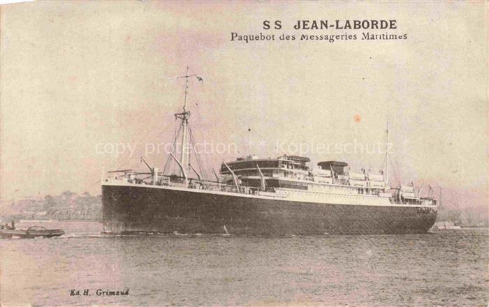 Dampfer Oceanliner S.S. Jean Laborde