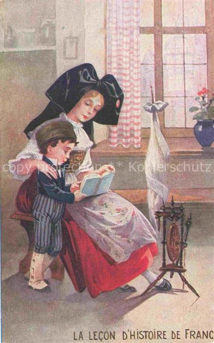 Trachten Alsace Lecon D Histoire de France Spinnrad