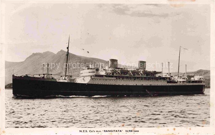 Dampfer Binnenschifffahrt Rangitata