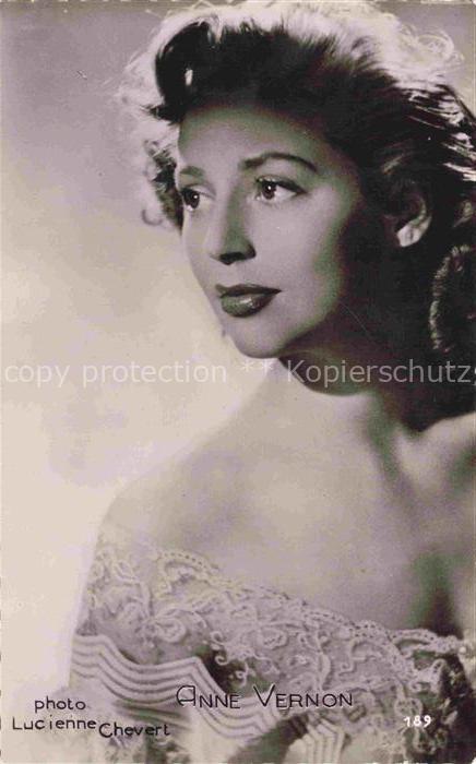 Actrice Attore Attrice SchauspielerIN Actor Acteur-- Anne Vernon Carboplane