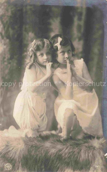 Foto NPG Nr. 641/1 Kinder Maedchen