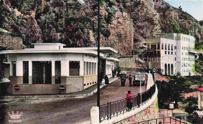 Grenze Douane Zoll Frontiere Border-- Menton