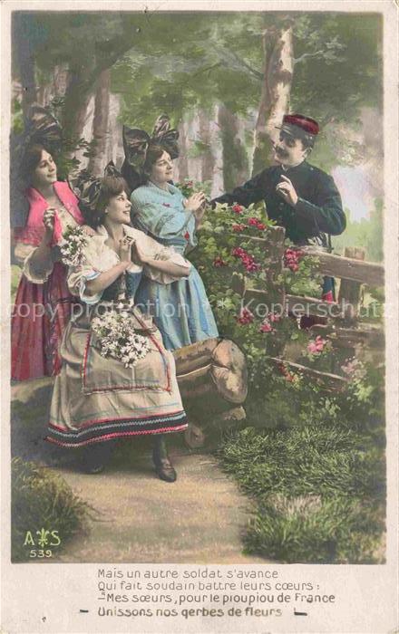 Foto AWS Nr. 539 Trachten Soldat