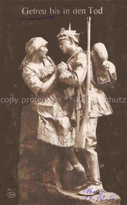 Foto Amag Nr. 861/6 Getreu bis in den Tod