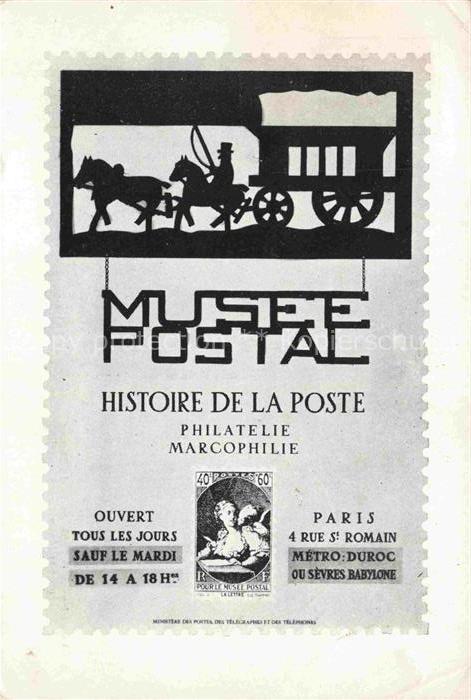 Philatelie Musee Postale Marcophilie Paris