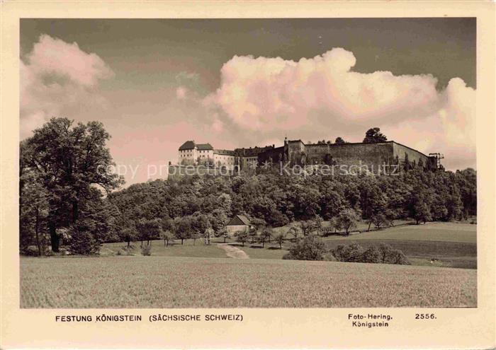 Foto Hering Nr. 2556 Festung Koenigstein