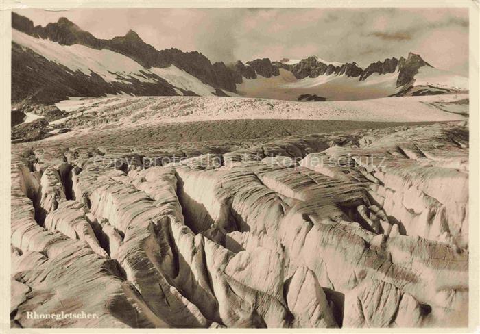 Gletscher Glacier Glaciar Ghiacciaio-- Rhonegletscher