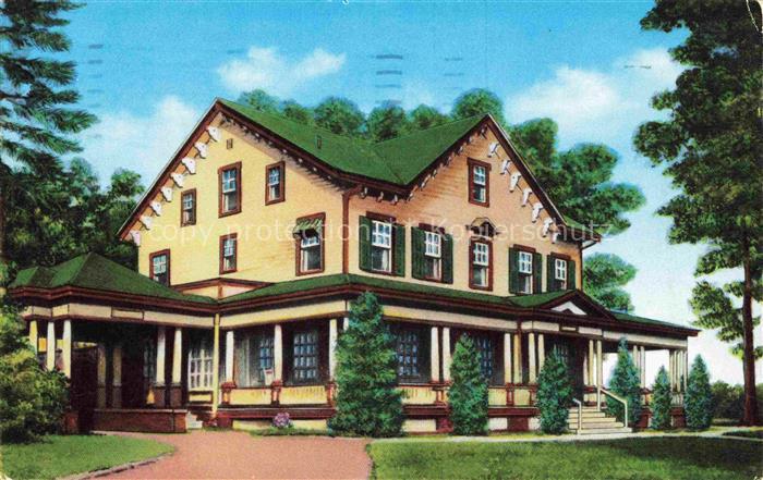 Schooleys Mountain New Jersey USA Liebenzell Mission of USA Illustration