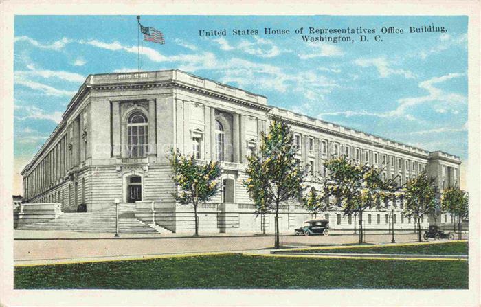 WASHINGTON  DC USA United States House of Representatives Office Building Illust