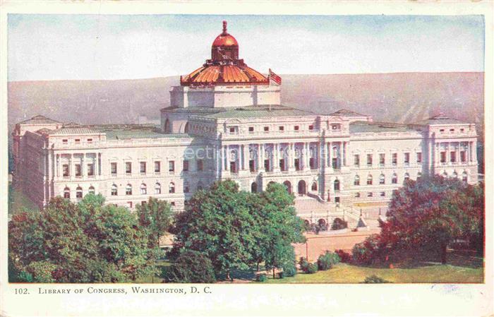 WASHINGTON  DC USA Library of Congress Illustration