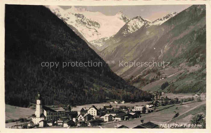 Neustift  Stubaital Tirol AT Panorama Alpen