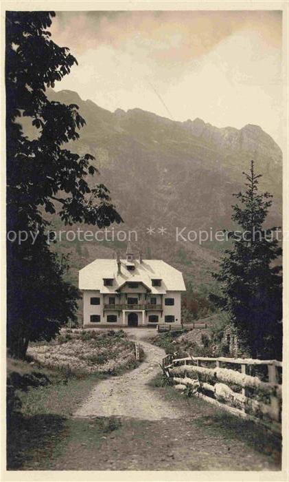 Mauthen Koetschach-Mauthen Hermagor Kaernten AT Ploeckner-Haus Karte Nr. 266