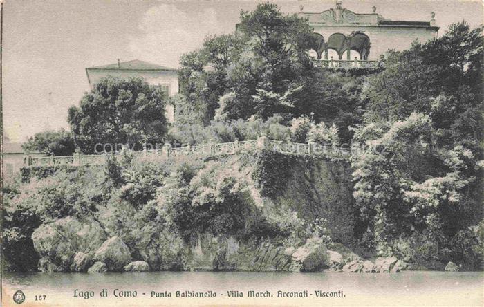 Punta Balbianello Tremezzo Lago di Como Lombardia IT Villa March Arconati Viscon