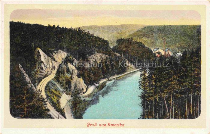 Amerika Muldental Penig Sachsen Panorama