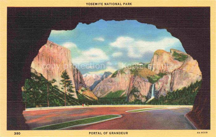 Yosemite-National Park California USA Portal of Grandeur