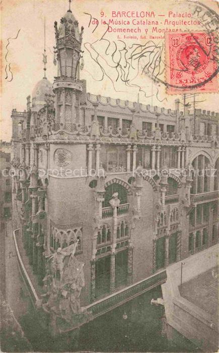 BARCELONA Cataluna ES Palacio de la Música Catalana