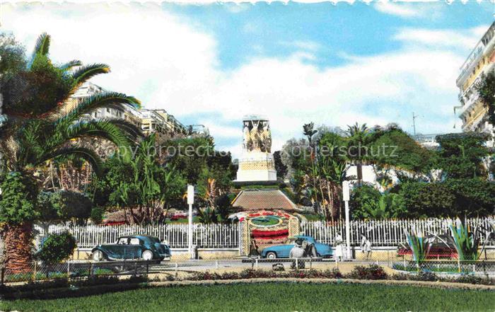 ALGER  Algerie Avenue Pasteur Monument aux Morts