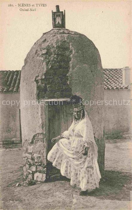Ouled Nail Biskra Algerie Scènes et types Costumes