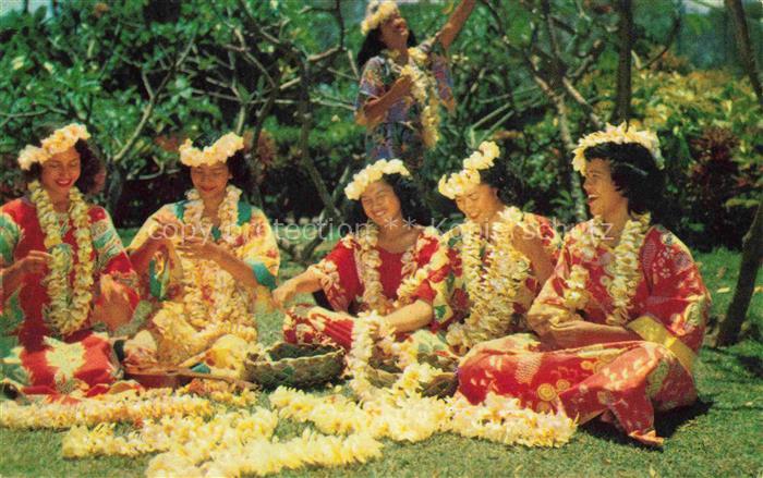 Hawaii Island Hawaii USA Flower Leis